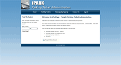 Desktop Screenshot of iparkapp.com